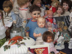 Puppen auf dem Markt