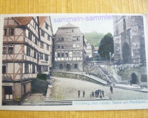 Homberger Marktplatz, westlicher Teil
