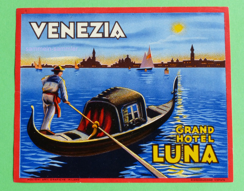 Kofferaufkleber Venezia